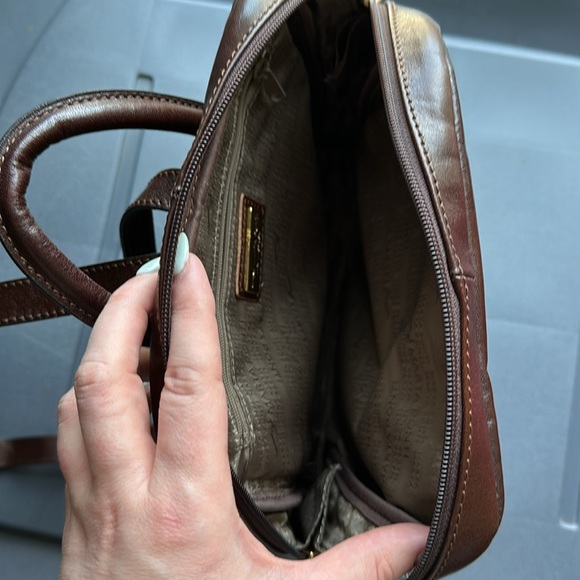 👜 NWT Marta Ponti Alix Leather Backpack - Picture 6 of 7